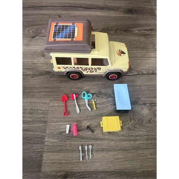 Playmobil Wiltopia Cross-Country Vehicle with accessories (incomplete) - Picture 1 of 6